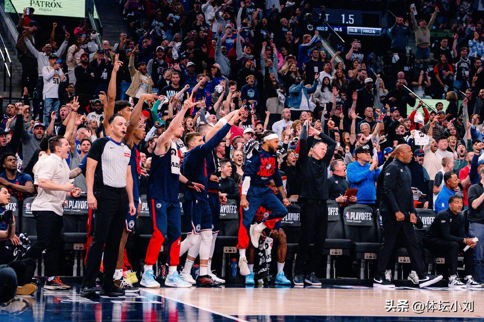 包含快船客场击败掘金，取得三连胜的词条